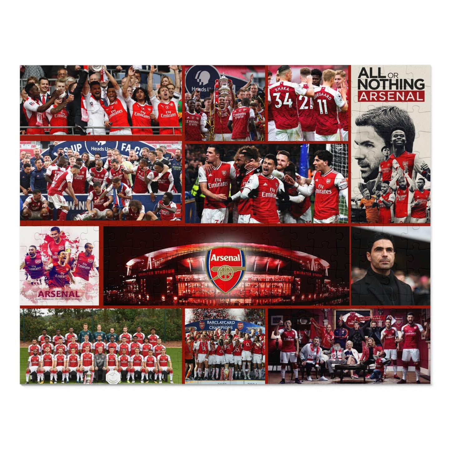 Arsenal Jigsaw Puzzle (30, 110, 252, 500,1000-Piece)