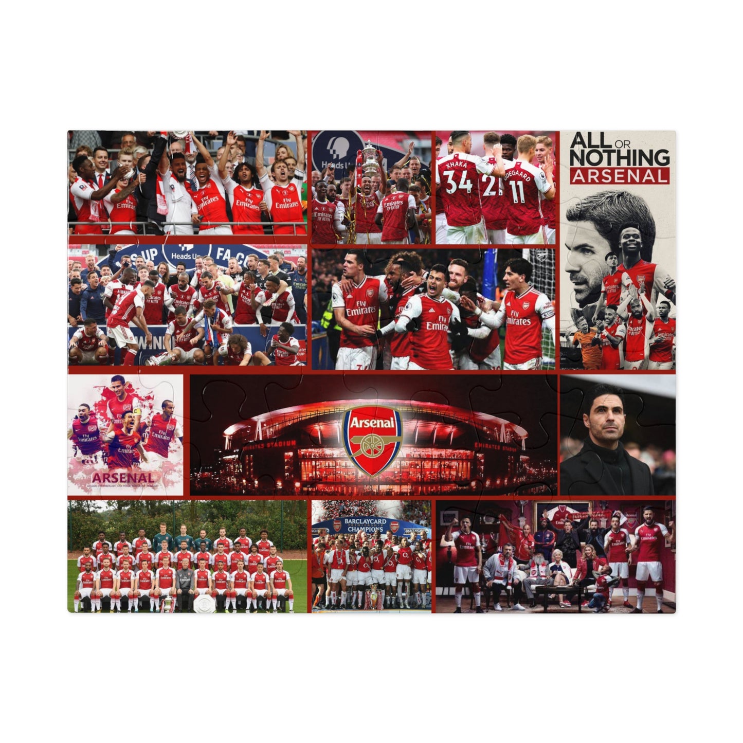 Arsenal Jigsaw Puzzle (30, 110, 252, 500,1000-Piece)