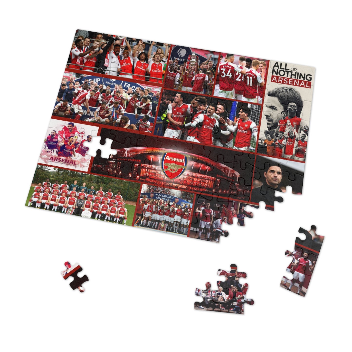 Arsenal Jigsaw Puzzle (30, 110, 252, 500,1000-Piece)