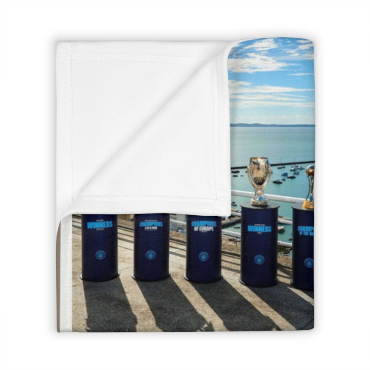 Manchester City Celebration Throw Blanket