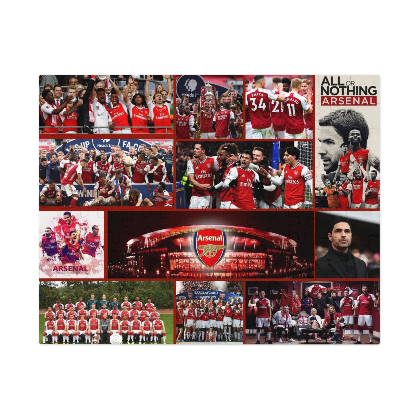 Arsenal Jigsaw Puzzle (30, 110, 252, 500,1000-Piece)
