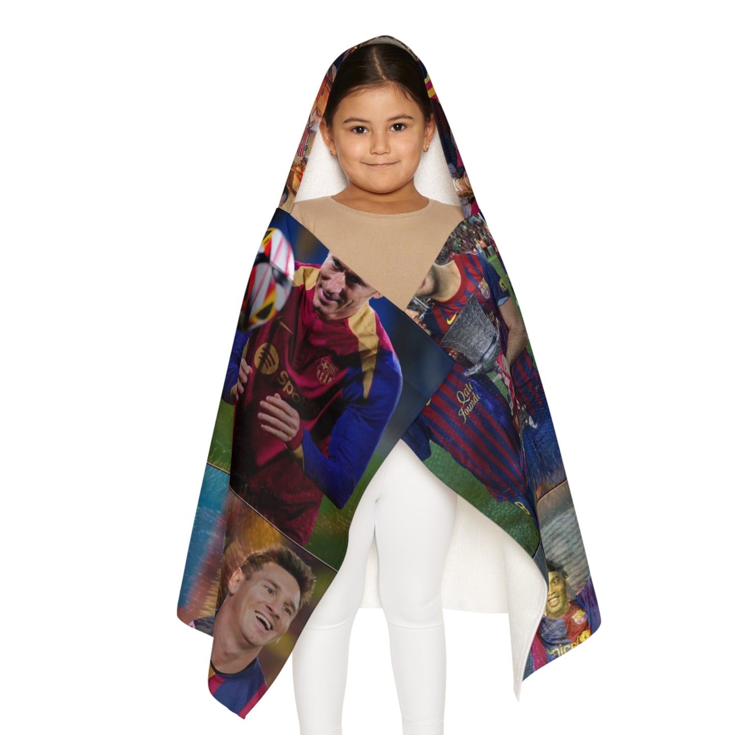 Barcelona Legends Youth Hooded Towel