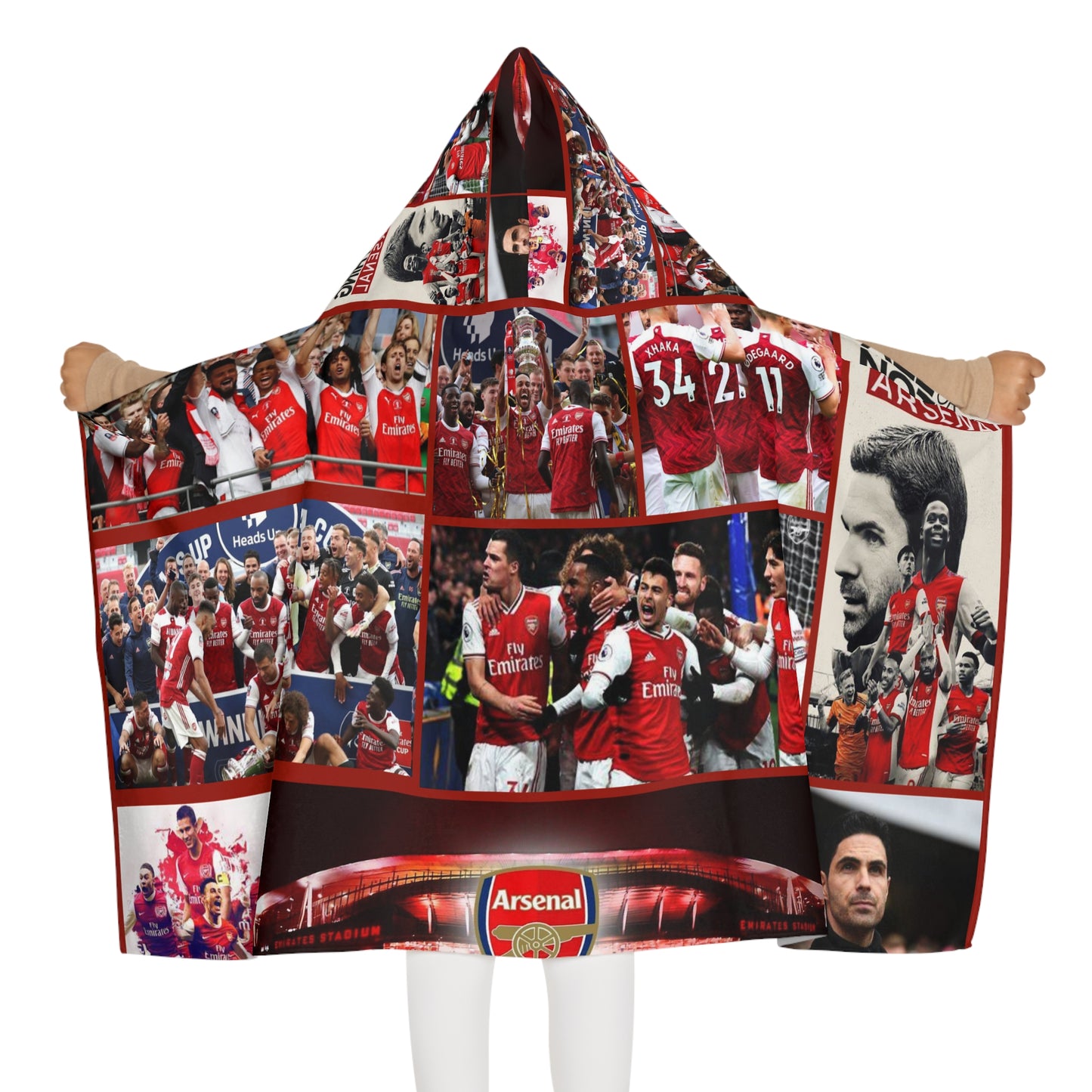 Arsenal Youth Hooded Towel