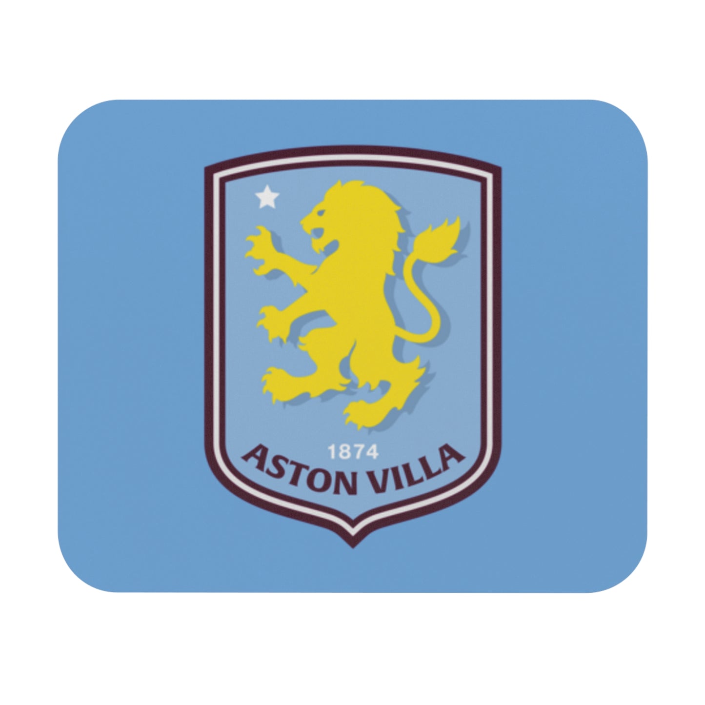 Aston Villa Mouse Pad, Gaming Desk Accessory, Sports Gift, Office Decor, Football Fan Merchandise