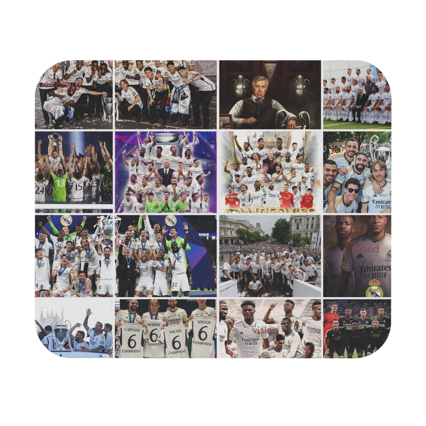 Real Madrid Mouse Pad (Rectangle)