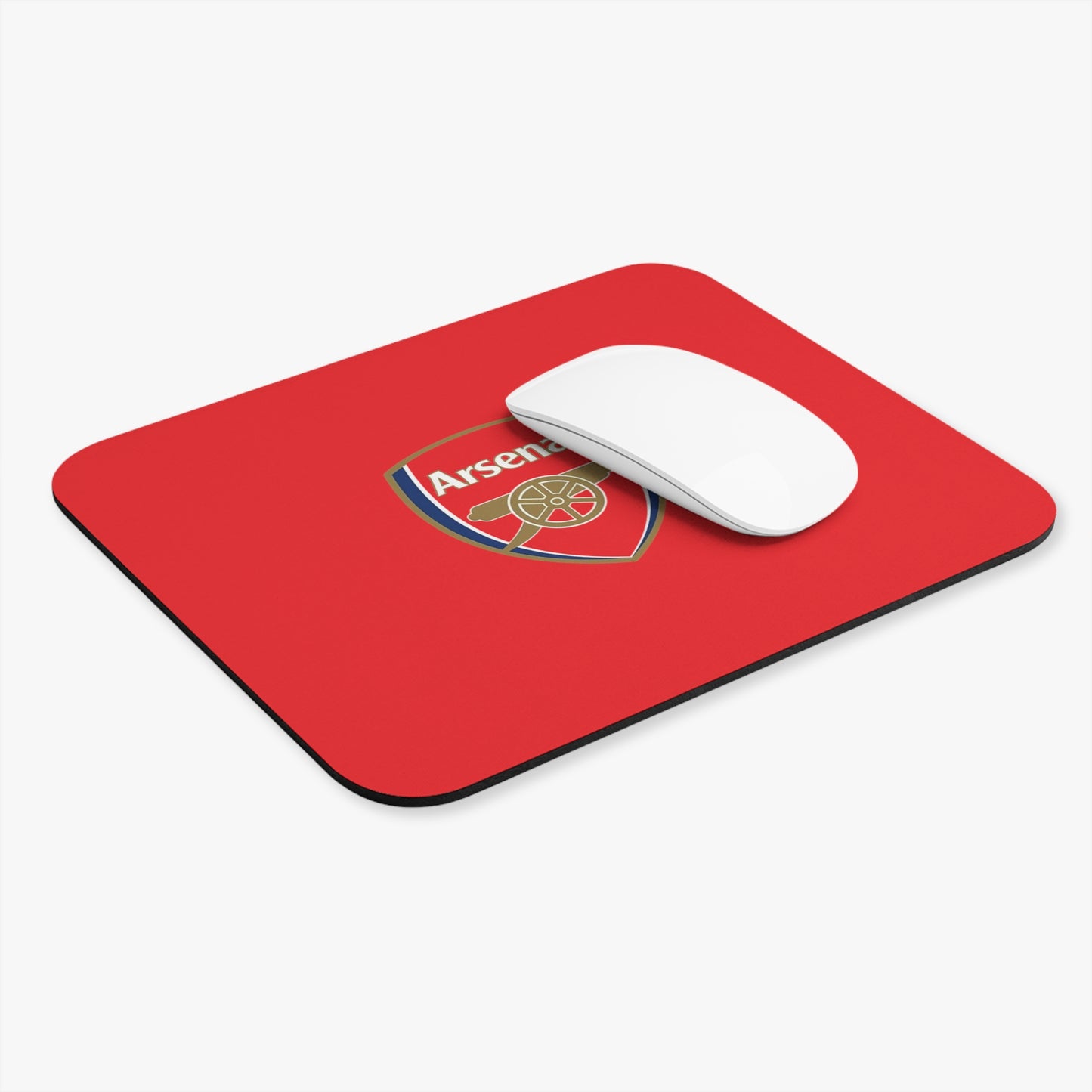 Arsenal Mouse Pad, Gamers Gift, Office Decor, Sports Fan Gift, Gaming Accessories, Red Desk Mat