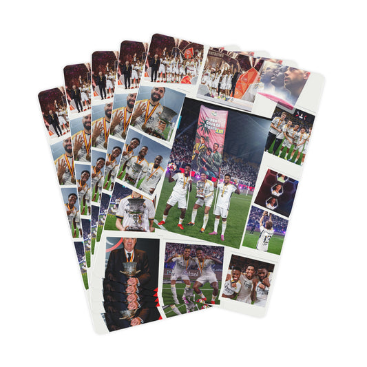 Real Madrid Poker Cards