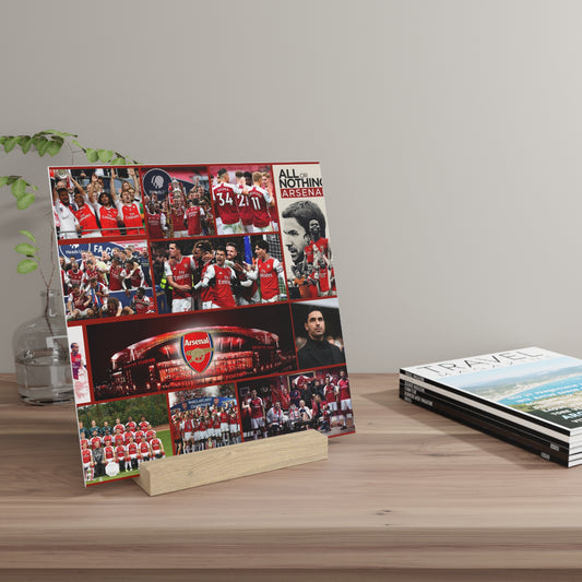 Arsenal Gallery Board with Stand