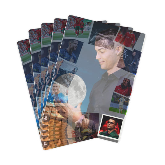 Christiano Ronaldo Poker Cards