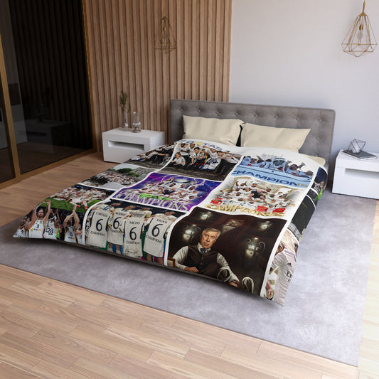 Real Madrid Celebration Microfiber Duvet Cover