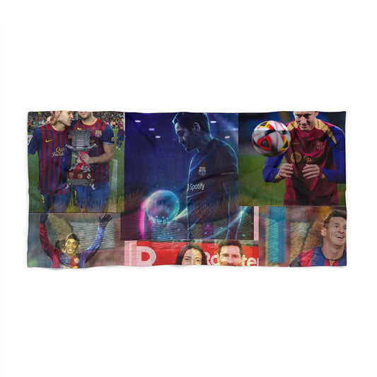 Barcelona Legends Beach Towel